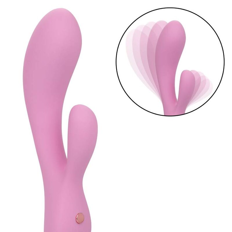 Calexotics-Umgebung Zoie Pink-Silikon, 10 Geschwindigkeiten, Wiederaufladbar, USB · Vibratoren (Bild 6)