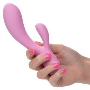Calexotics-Umgebung Zoie Pink-Silikon, 10 Geschwindigkeiten, Wiederaufladbar, USB · Vibratoren (Bild 8)