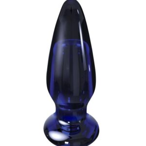 Toyjoy-The Shining Analplug Vibrierend in Flasche-5 Geschwindigkeiten · Spielzeug aus Glas & Metall (Bild 8)