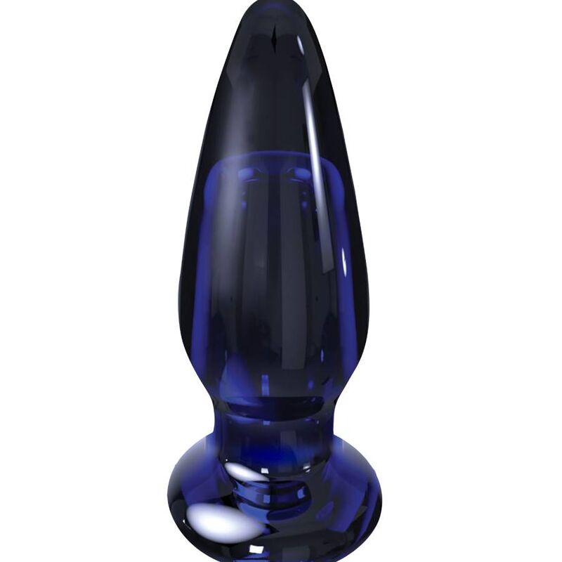 Toyjoy-The Shining Analplug Vibrierend in Flasche-5 Geschwindigkeiten · Spielzeug aus Glas & Metall (Bild 8)