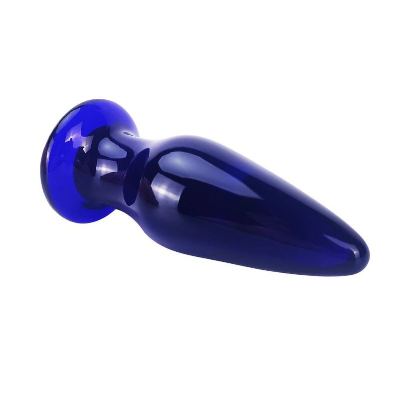 Toyjoy-The Shining Analplug Vibrierend in Flasche-5 Geschwindigkeiten · Spielzeug aus Glas & Metall (Bild 7)