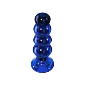 Toyjoy-Buttocks the Radiant Analplug aus Vibrationsglas-5 · Spielzeug aus Glas & Metall (Bild 3)