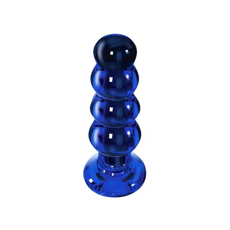 Toyjoy-Buttocks the Radiant Analplug aus Vibrationsglas-5 · Spielzeug aus Glas & Metall (Bild 3)