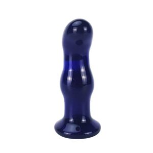 Toyjoy-The Gleaming Analplug Vibration in Glas-5 Geschwindigkeiten · Spielzeug aus Glas & Metall (Bild 3)