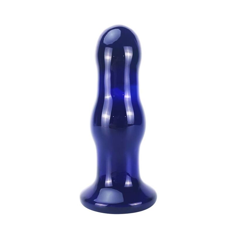 Toyjoy-The Gleaming Analplug Vibration in Glas-5 Geschwindigkeiten · Spielzeug aus Glas & Metall (Bild 8)