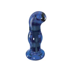 Toyjoy-The Gleaming Analplug Vibration in Glas-5 Geschwindigkeiten · Spielzeug aus Glas & Metall (Bild 7)