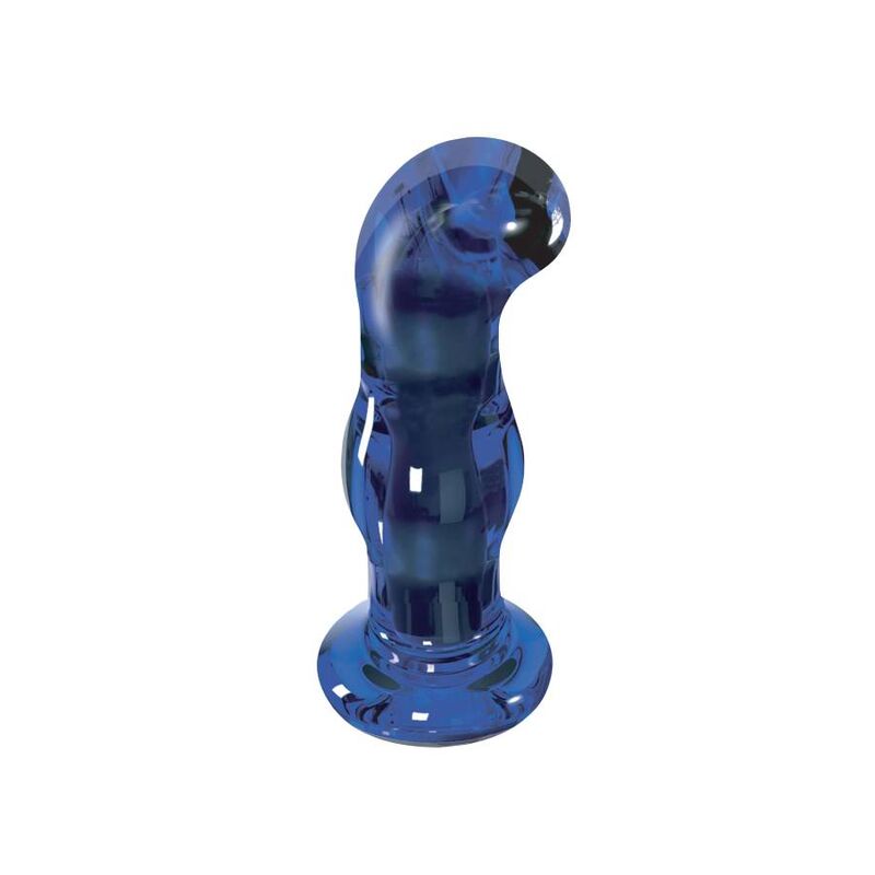 Toyjoy-The Gleaming Analplug Vibration in Glas-5 Geschwindigkeiten · Spielzeug aus Glas & Metall (Bild 7)