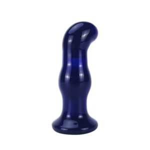 Toyjoy-The Gleaming Analplug Vibration in Glas-5 Geschwindigkeiten · Spielzeug aus Glas & Metall (Bild 4)