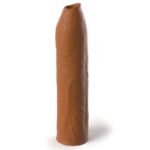 Fantasy X-Spannung-Extension Hülle Uncut 17,78 cm Caramel-Silikon · Penisringe & -hüllen