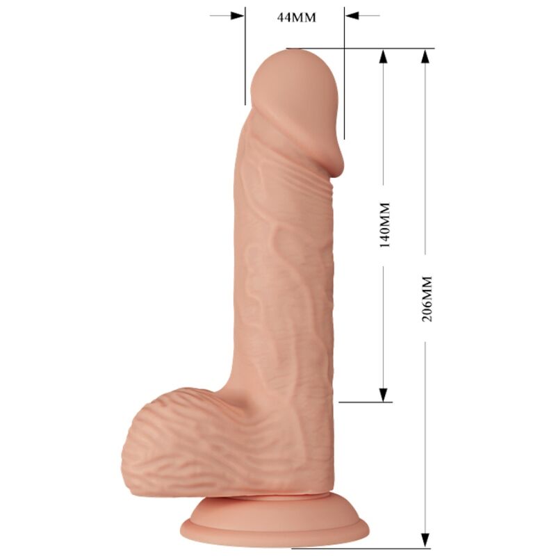 Baile-Beautiful Encounter Vibrator Catoblepas 20,6 cm Natural-TPR · Vibratoren (Bild 6)