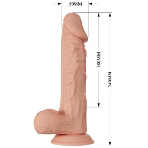 Baile Dildos-Schöne Sitzung Buraq Vibration 24 cm Natural-TPR · Vibratoren (Bild 6)