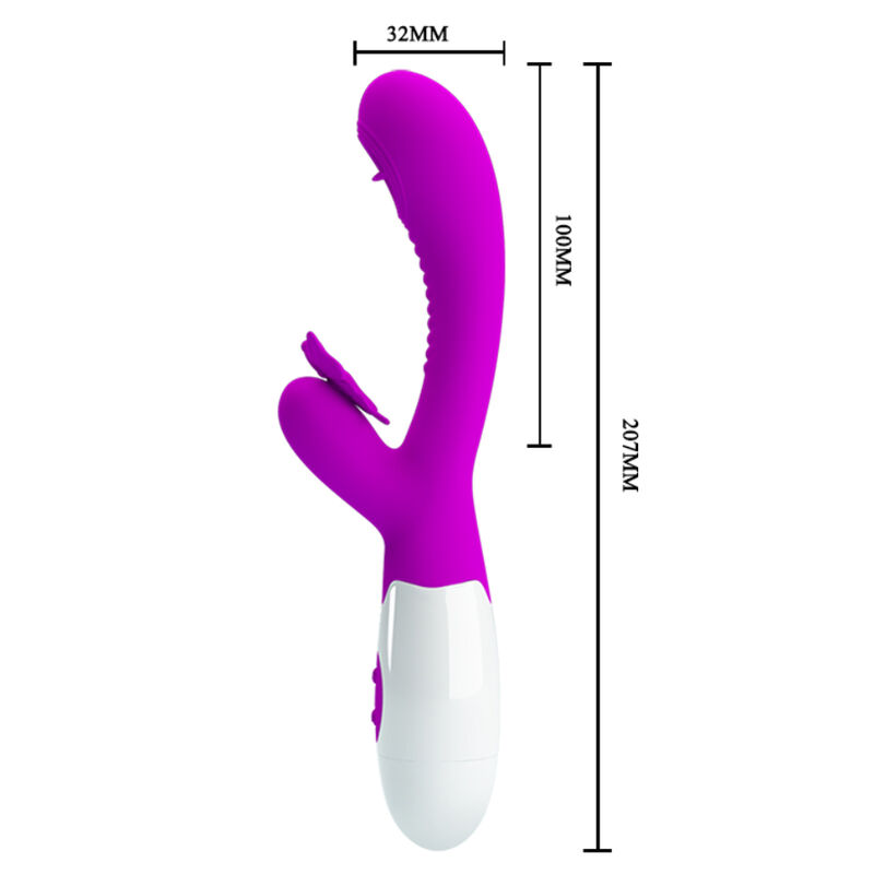 High Tech-Vibrator Rabbit mit Leinenfunktion und Vibration · Vibratoren (Bild 2)