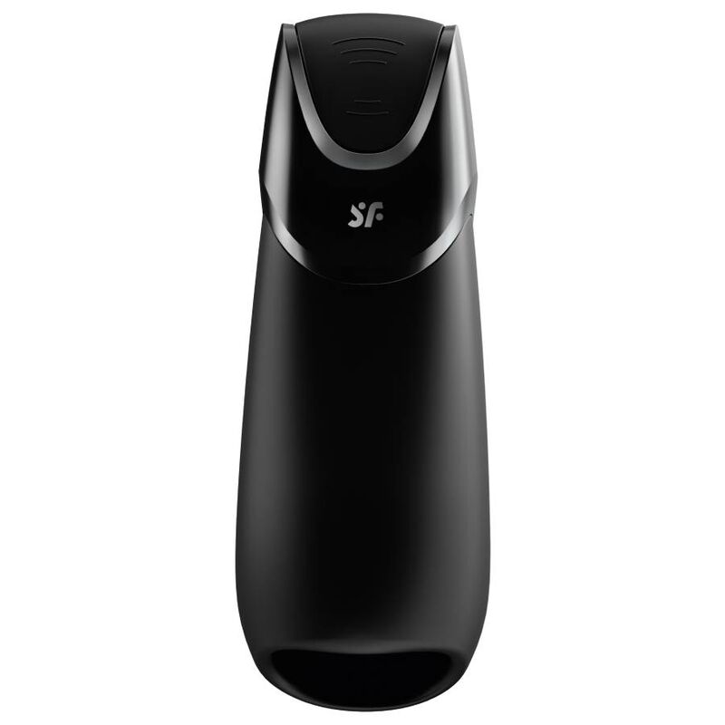 Satisfyer Men-Vibration+ Schwarz-Silikon, Wiederaufladbar, App, USB · Vibratoren (Bild 4)