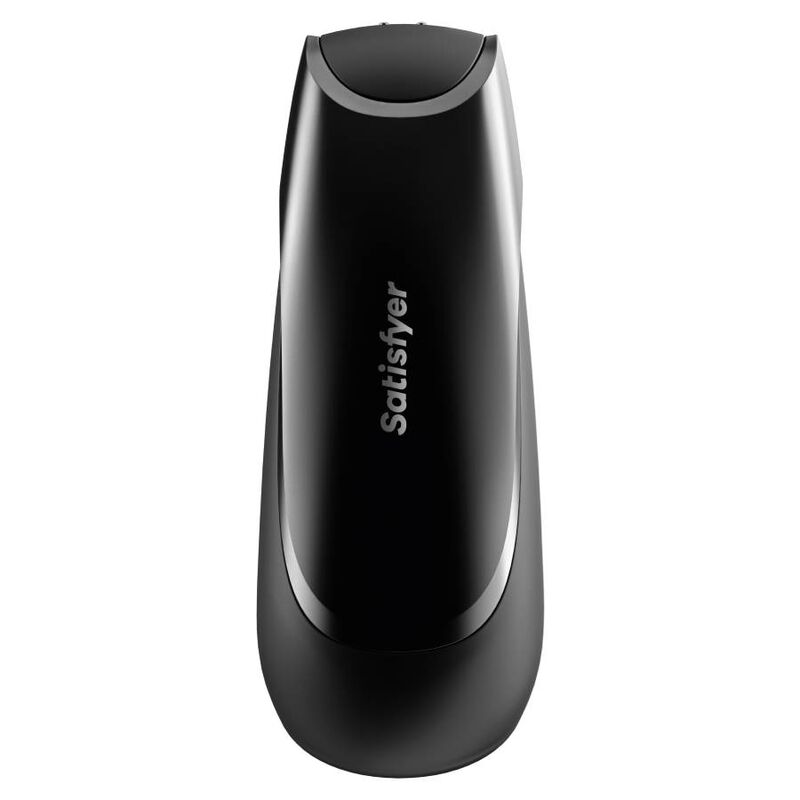 Satisfyer Men-Vibration+ Schwarz-Silikon, Wiederaufladbar, App, USB · Vibratoren (Bild 3)
