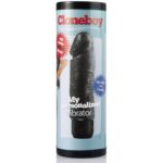Cloneboy-Penis Klonen Kit mit Vibration, Schwarz-Silikon · Sextoys