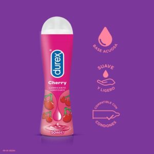 Durex Lubes-Play Cherry Gel Aromat Kirsche 50 ml · Gleitgel (Bild 2)