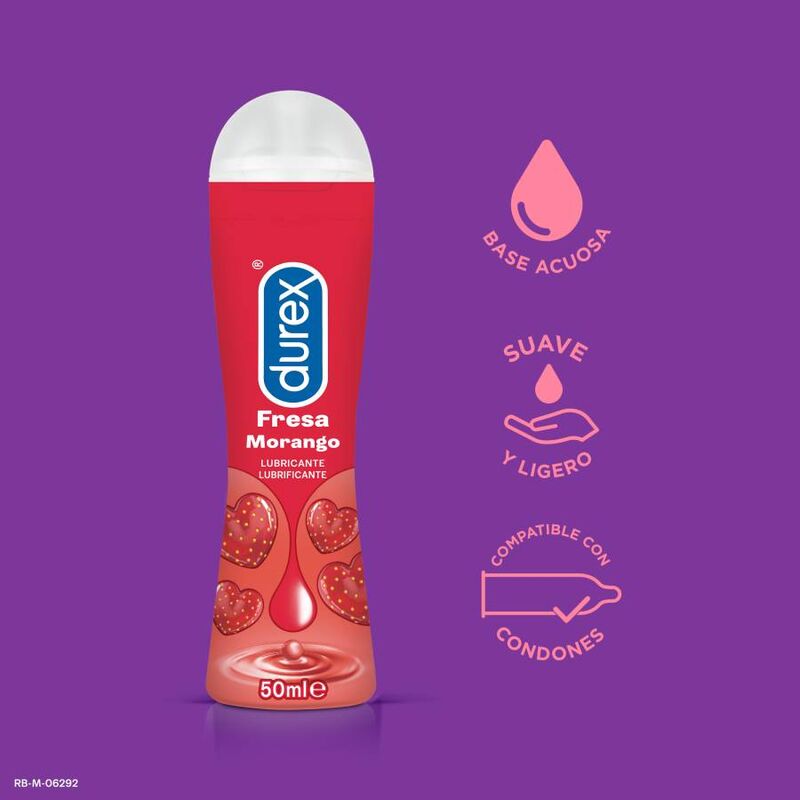 Durex Lubes-Play Erdbeeren 50 ml · Gleitgel (Bild 2)