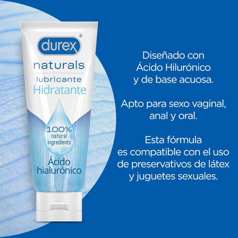 Durex Lubes-Naturals Gel Hydrierende Intim 100 ml · Kosmetika & Aphrodisiaka (Bild 3)