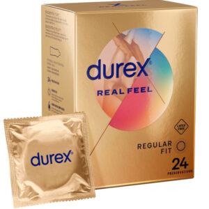 Durex Condoms-Real Feel 24 Uds · Kondome