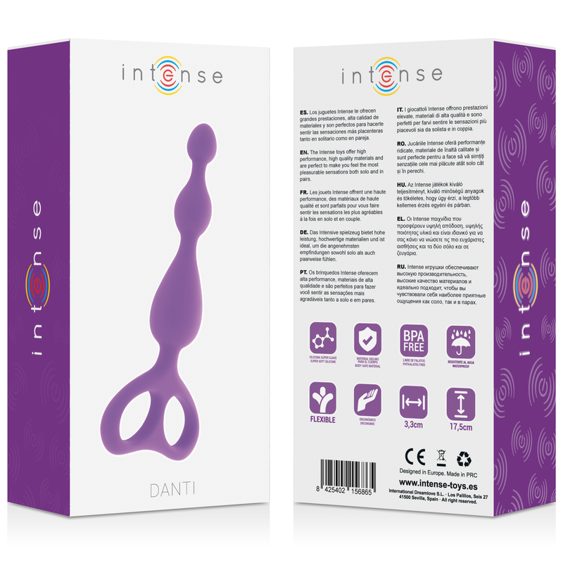 Intense Anal Toys-Anal Flieder-Silikon · Sextoys (Bild 6)