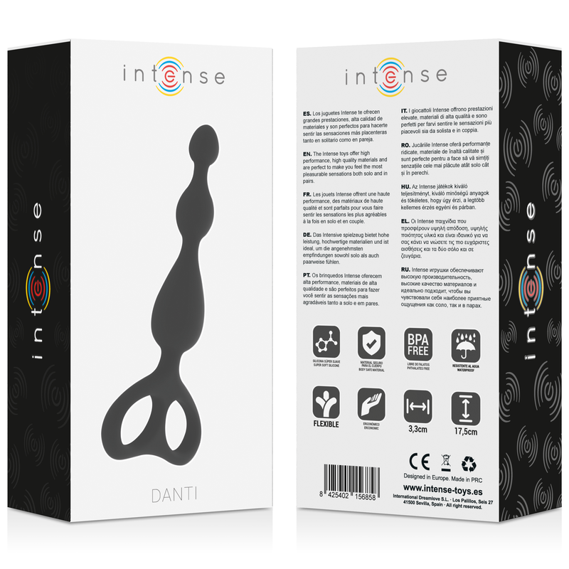 Intense Anal Toys-Anal Schwarz-Silikon · Sextoys (Bild 6)
