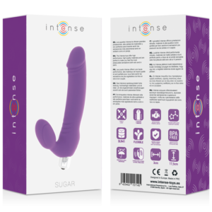 Intense High Tech-Zucker 7 Geschwindigkeit Silikon Flieder-7 Geschwindigkeiten, Wasserdicht · Vibratoren (Bild 4)