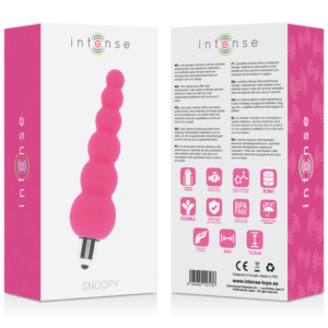 Intense Anal Toys-Snoopy 7 Intense Silikongeschwindigkeit – Rosa-7 Geschwindigkeiten · Sextoys (Bild 4)
