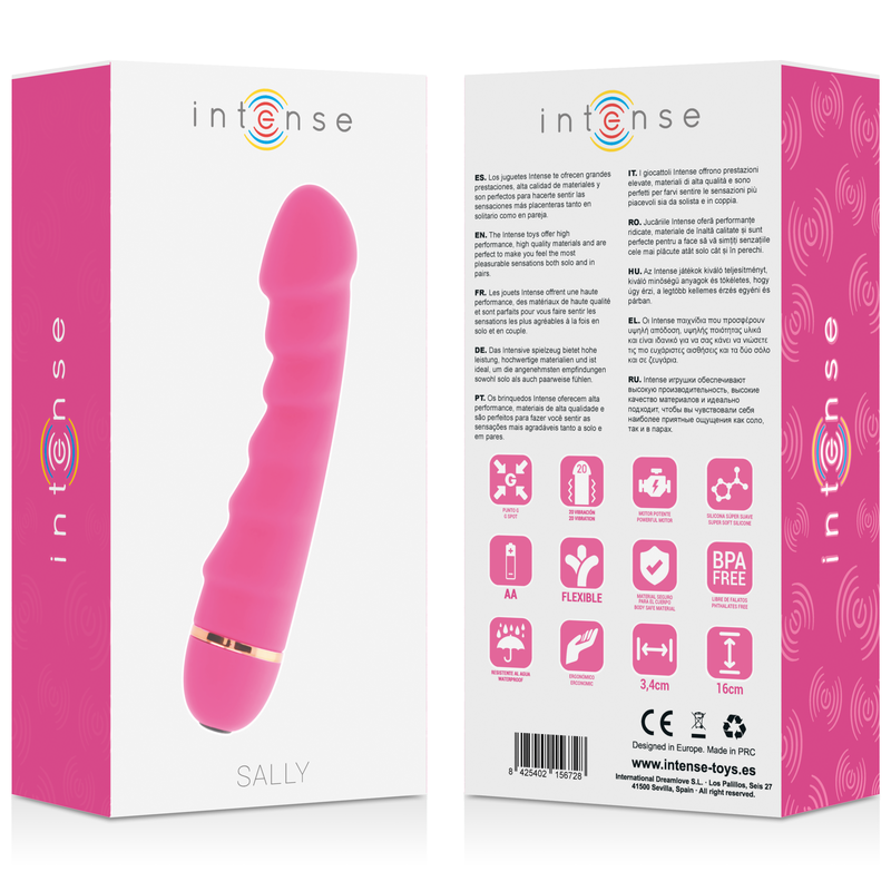 Intense High Tech-Sally Silikon Vibrator, 20 Modi · Vibratoren (Bild 4)
