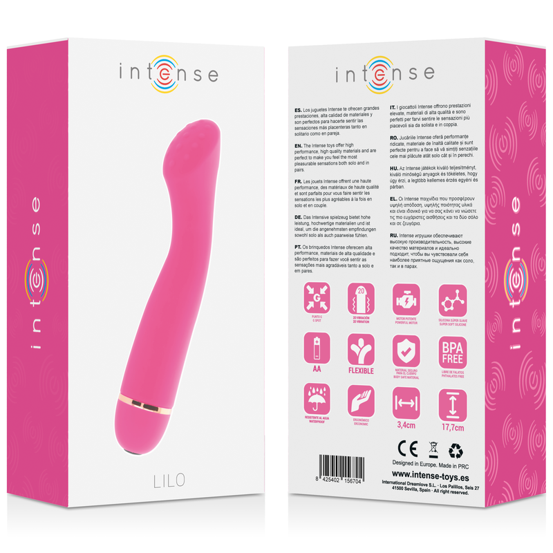Intense-Lilo Vibrator Silikon G-Spot, Wasserdicht · Vibratoren (Bild 3)