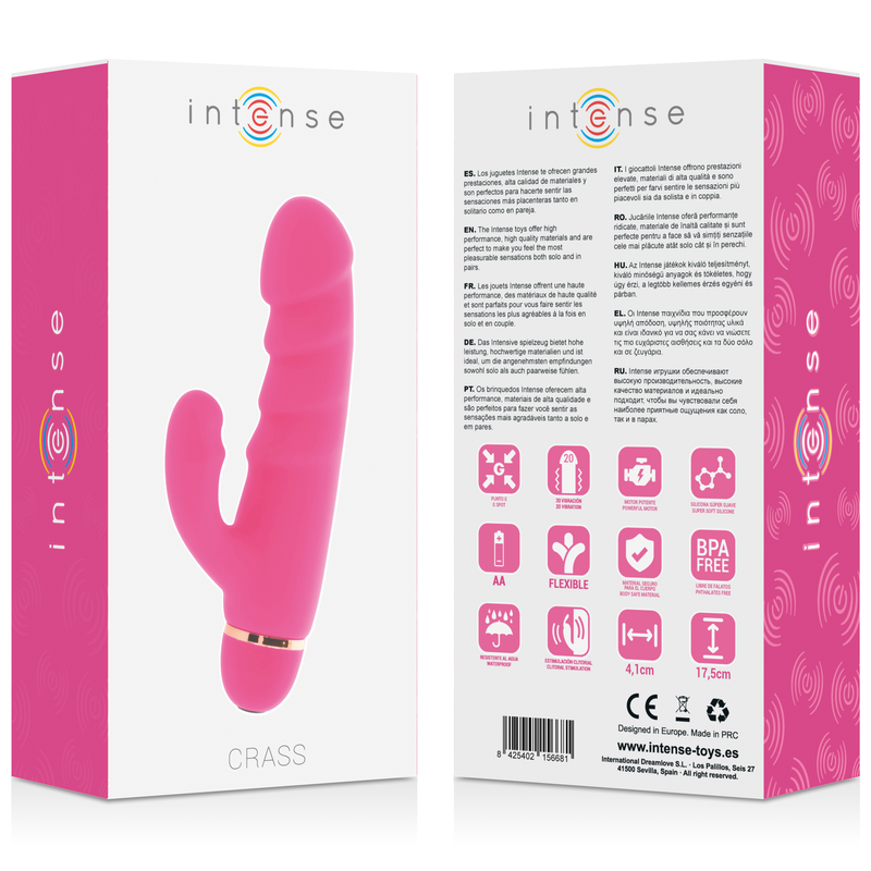 Intense High Tech-Crass Vibrator in Silikon, 20 Modi · Vibratoren (Bild 5)