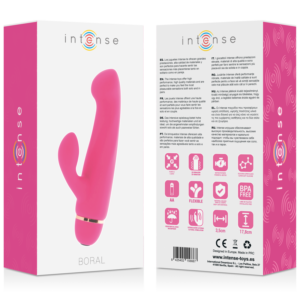 Intense High Tech-Boral Vibrator aus Silikon, 20 Modi · Vibratoren (Bild 5)