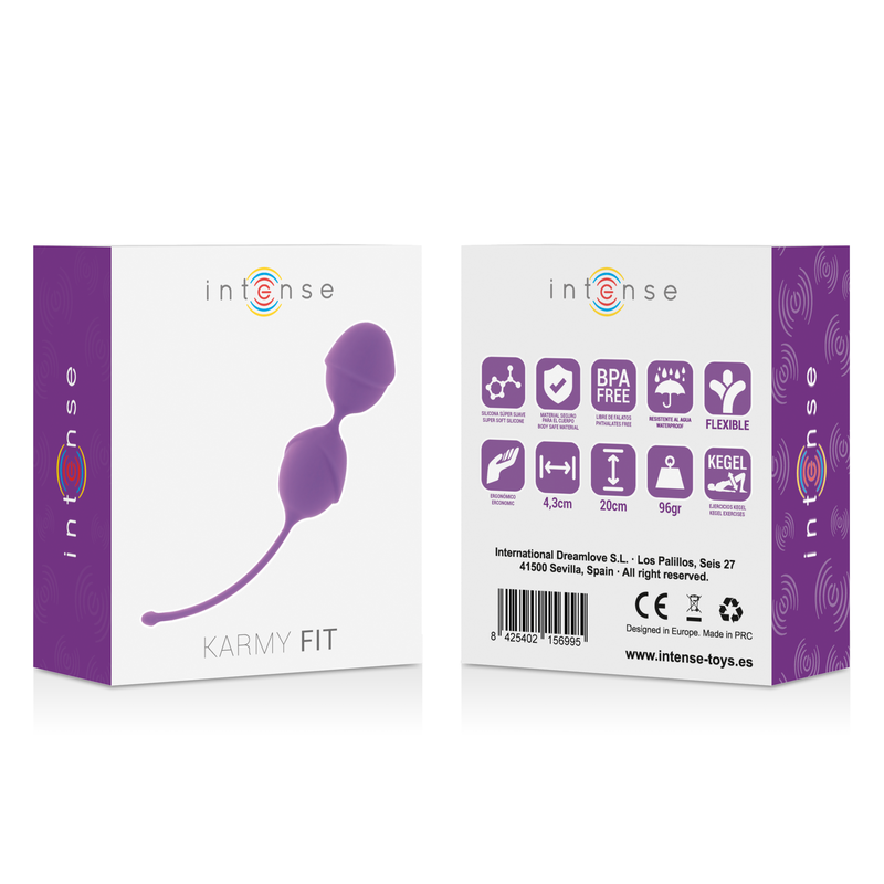 Intense Health Kegel-Karmy Fit Kegel Silikon Flieder · Sextoys (Bild 3)