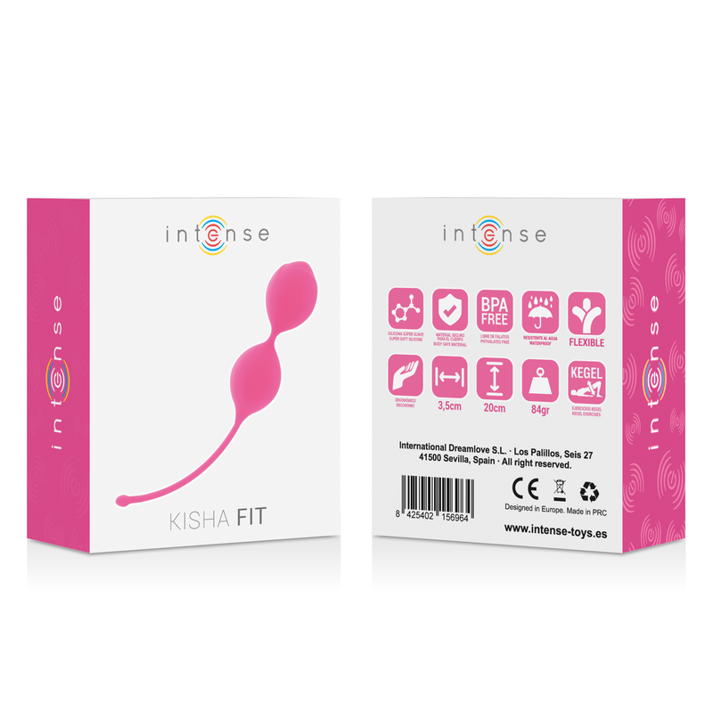 Intense Health Kegel-Kisha Fit Silikon Kegel Fuchsia · Sextoys (Bild 2)