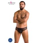 Passion-035 Slip Richard Schwarz, Polyurethan · Herrenunterwäsche