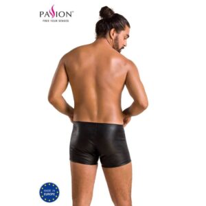 Passion-049 Short Schwarz Mat, ökologische Haut · Herrenunterwäsche (Bild 6)