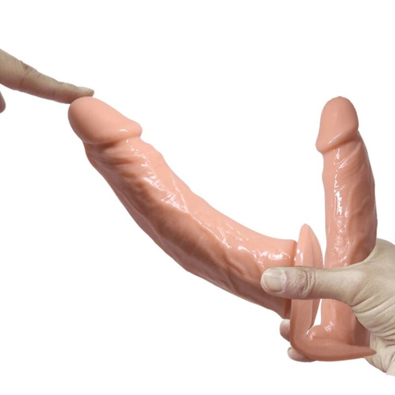 Baile Harness Collection-Ultra Dildo Double Passion mit Harness-TPR · Strap-on & Harness (Bild 6)