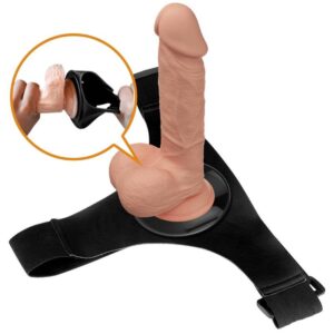 Harness Collection-Slip-harness Universal mit Dildo Jerry 21.8 cm · Strap-on & Harness (Bild 3)