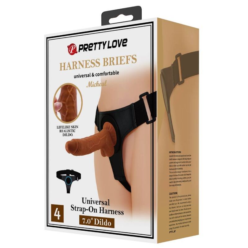 Harness Collection-Slip Harness Universal mit Dildo Micheal 20 cm · Strap-on & Harness (Bild 5)