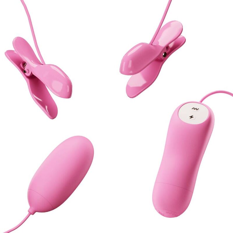 Remote Control-Rosa-Silikon Vibrationszangen, 7 · Vibratoren (Bild 5)