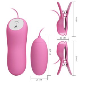 Remote Control-Rosa-Silikon Vibrationszangen, 7 · Vibratoren (Bild 7)