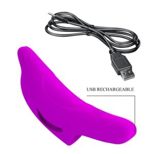Fun Toys-Delphini Powerful Stimulator von Finger-Silikon · Vibratoren (Bild 9)