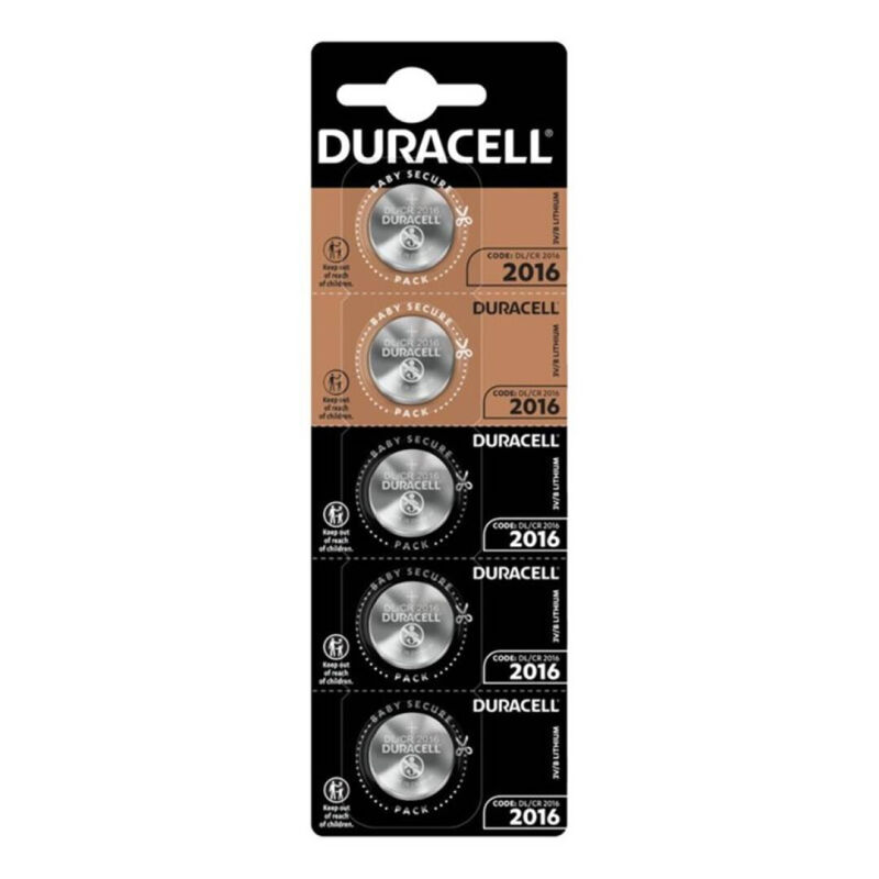 Duracell-Batterie Lithium-Taste CR2016 3V 5 Einheiten · Sextoys