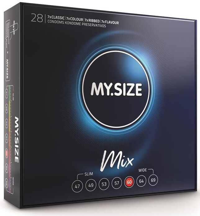 My Size Mix-Mix Kondome 60 mm, 28 Stk. · Kondome