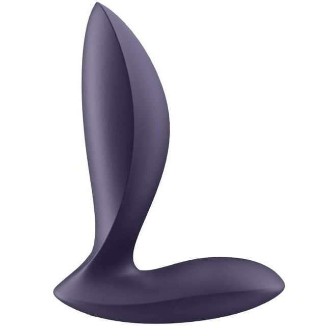 Satisfyer Plugs-Power Plug Lila-Silikon, 12 Stufen, wiederaufladbar