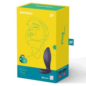 Satisfyer Plugs-Power Plug Purple-Silikon, 12 Geschwindigkeiten, Wiederaufladbar · Sextoys (Bild 2)