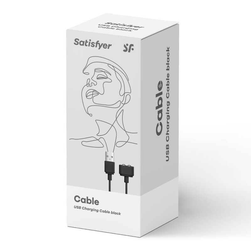 Satisfyer-Ladekabel Schwarz-USB · Spiele & Geschenke (Bild 2)