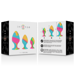 Intense Anal Toys-Mehrfarbiges Silikon-Saugnapf-Stift-Set · Sextoys (Bild 5)