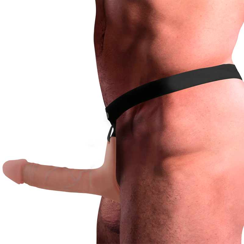 Intense For Him-Harness Rohr mit Dildo in Silikon 16 X 3.5 cm · Strap-on & Harness (Bild 4)