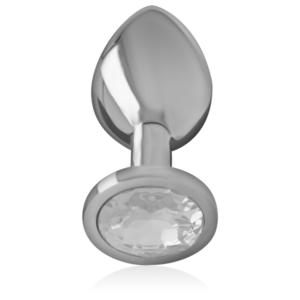 Intense Anal Toys-Analplug Metall Aluminium mit Kristall · Spielzeug aus Glas & Metall (Bild 5)