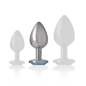 Intense-Analplug aus Metall mit dekorativem Stein · Spielzeug aus Glas & Metall (Bild 15)